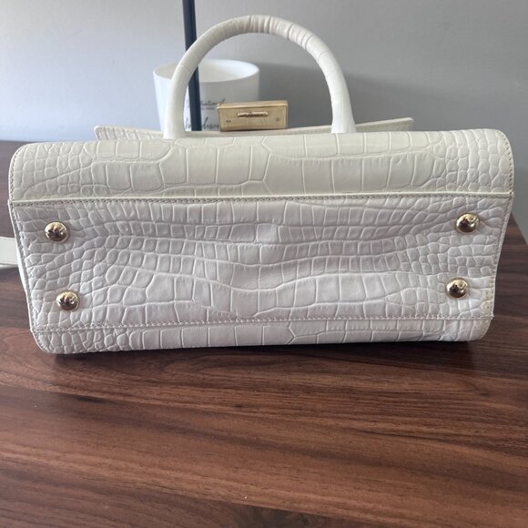 Jimmy Choo Embossed Leather Rosalie Handle with Dust Bag - Picture 7 of 14